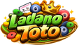 Logo ladangtoto berwarna hijau dan putih